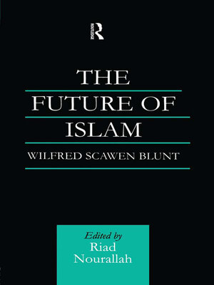 cover image of The Future of Islam